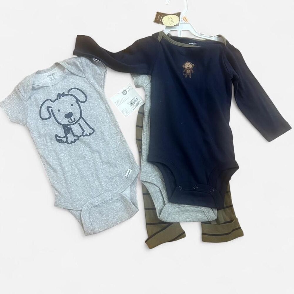 12 month onsie baby clothing bundle